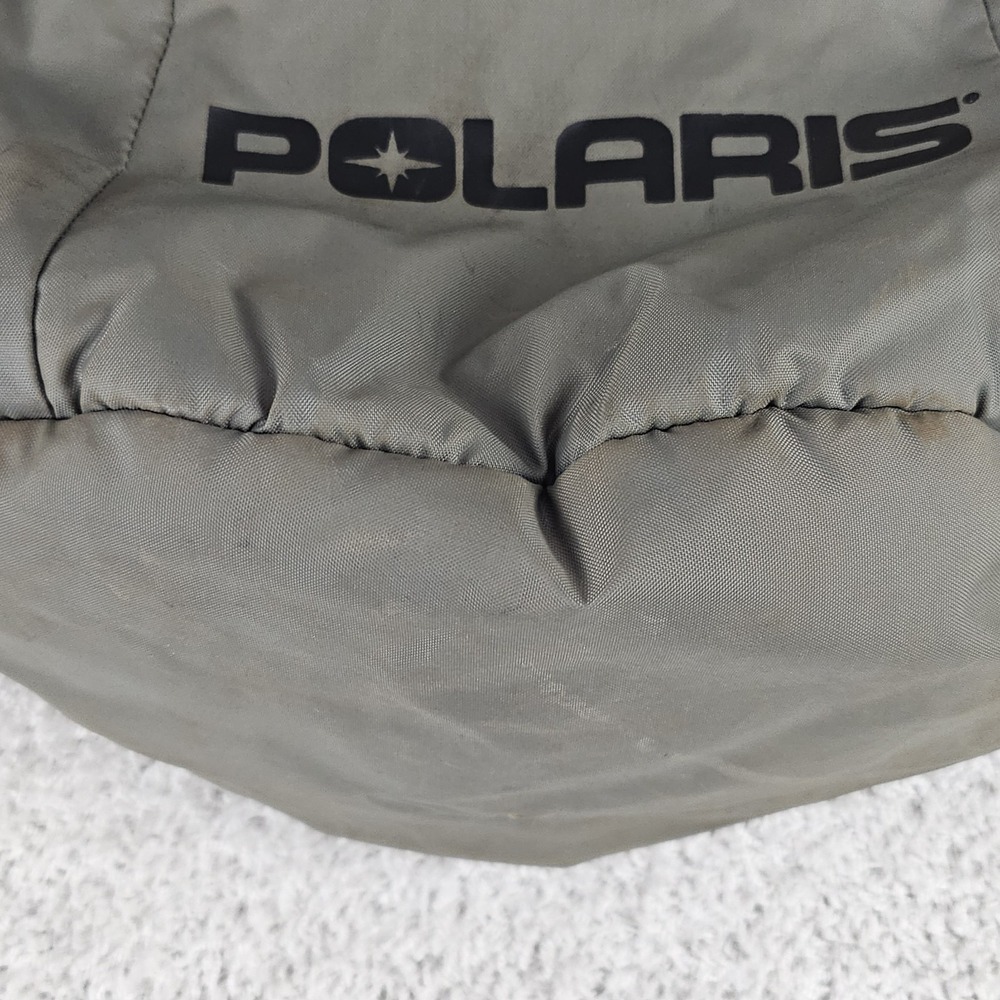 Vintage Polarie Snowmobile ATV Helmet Sherpa Lined Bag Case Made USA UNION MADE - Picture 12 of 16